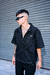 Denim Shirt - Black & White - comprar online