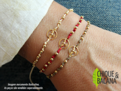 Pulseira Espírito Santo Dots - ouro