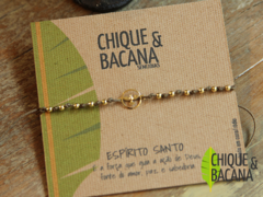Pulseira Espírito Santo Dots - ouro - comprar online