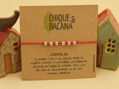 Pulseira KABBALAH - Chique & Bacana