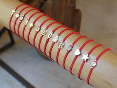 Red Bracelet - rubber - comprar online