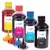 Kit 4 Tintas Compatíveis Canon G3170 250ml Inova Ink