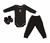 Kit Torcedor Corinthians Comprido Oficial - Preto