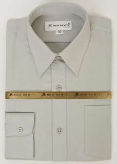 Camisa Gris para Niño