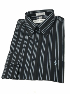 Camisa Negra con Rayas - comprar en línea