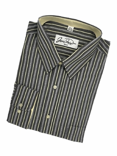Camisa Negra con Rayas - comprar en línea
