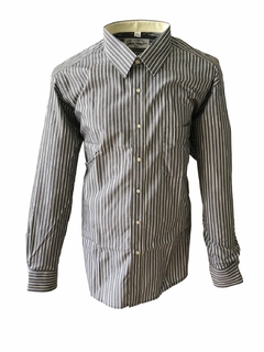 Camisa Negra con Rayas en internet