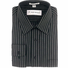 Camisa Negra con Rayas