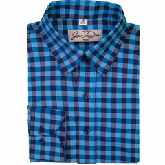 Camisa Cuadros Azules, Jean Miró $699
