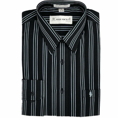 Camisa Negra con Rayas