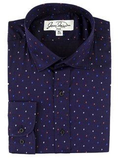 Camisa Slim Fit Patrón 100% algodón
