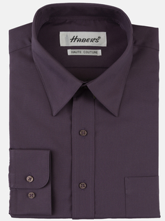 Camisa Haber's color Sangría o Uva