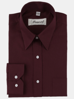 Camisa Haber's Color Vino