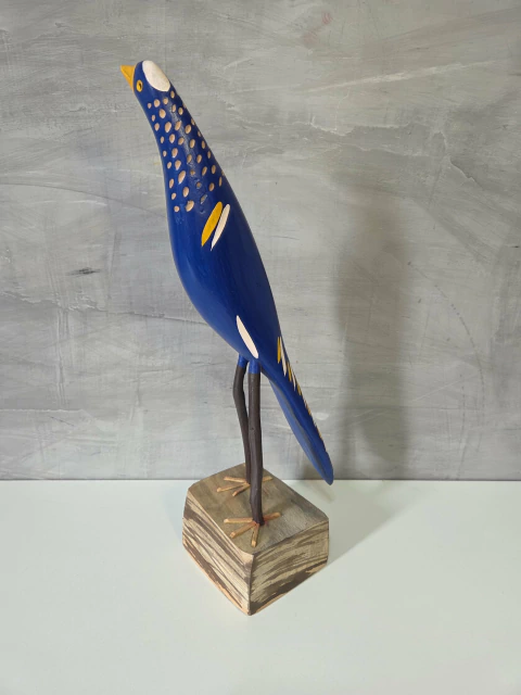 Pássaro Garça azul - comprar online