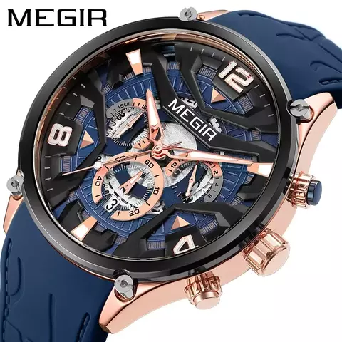 Relógio Megir 2222 (Compra Internacional) - comprar online