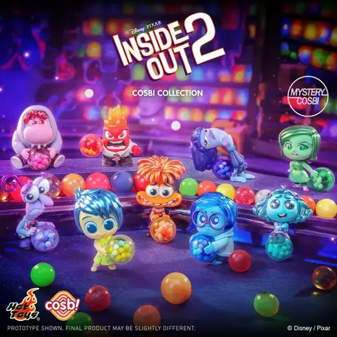 Miniaturas Divertida Mente 2 Hot Toys | Cosbi Collection (CBX182 Inside Out 2) (Unidade Individual)
