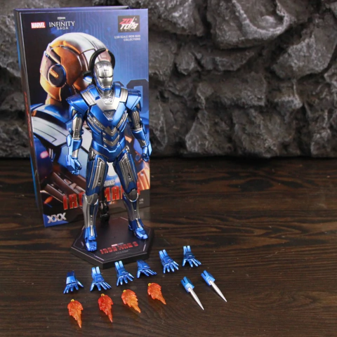 Action Figure Homem de Ferro (Todas as Armaduras) ZD Toys | Homem de Ferro (Todos os MK/Mark)