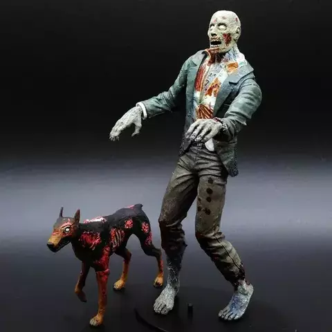 Action Figure Zombie e Cerberus Neca | Resident Evil