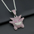 Colar com Pingente do Gengar Cravejado | Pokémon - comprar online