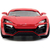 Miniatura Lykan HyperSport (W Motors) 1/24 | Jada Toys (Velozes e Furiosos) - Geek de Milhões