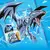 Imagem do Blocos de Montar Yami Yugi vs. Seto Kaiba (Sky Arena) AREA-X | Yu-Gi-Oh! Duel Monsters (COM LED)