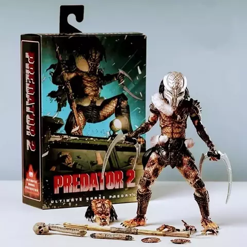 Action Figure Snake Predator Ultimate Neca O Predador 2, Ultimate Series Predador 7