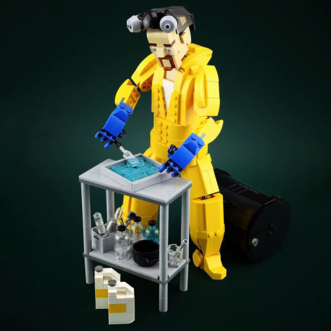 Blocos de Montar Walter White (577 Peças) | Breaking Bad