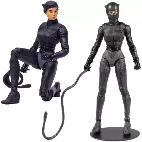 Action Figure Mulher-Gato (Catwoman Selina Kyle Unmasked) McFarlane | The Batman (DC Multiverse) - comprar online
