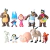 Conjunto 20 Miniaturas Masha e o Urso Personagens na internet
