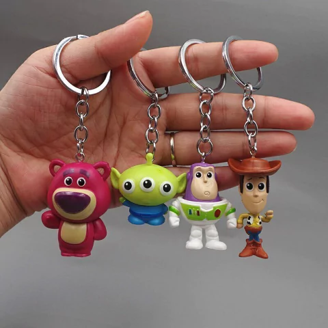 Conjunto 4 Chaveiros Toy Story | Disney
