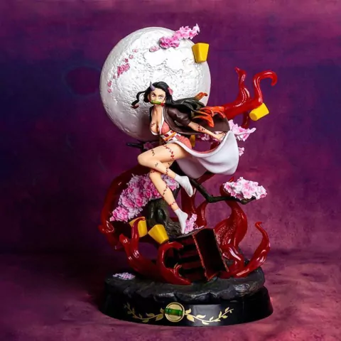 Action Figure Nezuko Kamado (Demon Form Blood Blast) | Demon Slayer