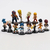 Imagem do Conjunto 12 Miniaturas The King of Fighters | Iori Yagami, Kyo Kusanagi, Benimaru Nikaido, etc.