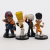 Conjunto 12 Miniaturas The King of Fighters | Iori Yagami, Kyo Kusanagi, Benimaru Nikaido, etc. - Geek de Milhões