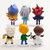 Conjunto 6 Miniaturas Yu-Gi-Oh! | Yami Yugi, Seto Kaiba, Joey Wheeler, Ryo Bakura, Marik Ishtar e Maga Negra - Geek de Milhões