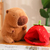 Pelúcia Capivara (Com Chapéu de Morango) - comprar online
