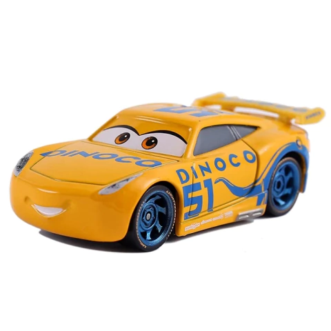 Miniatura Cruz Ramirez (Dinoco) 1/55 | Carros Disney 3 Diecast