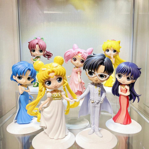 Action Figure Sailor Moon Q Posket (Princess) | Banpresto (Várias Versões) Pretty Guardian Sailor Moon Eternal