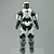 Action Figure Spartan MK V (B) White Jazwares | Halo Infinite (The Spartan Collection) - loja online