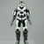 Action Figure Spartan MK V (B) White Jazwares | Halo Infinite (The Spartan Collection) na internet
