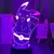 Luminária Pokémon 3D Noturna | Pokémon Decoração (Várias Versões)