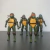 Action Figure Tartarugas Ninja (1990) Neca | Leonardo, Raphael, Donatello e Michelangelo (Filme Versão) - comprar online