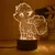 Luminária Pokémon 3D Noturna | Pokémon Decoração (Várias Versões)