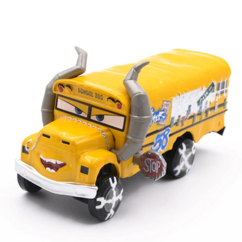 Miniatura Ônibus Maria Busão 1/55 | Carros Disney Diecast