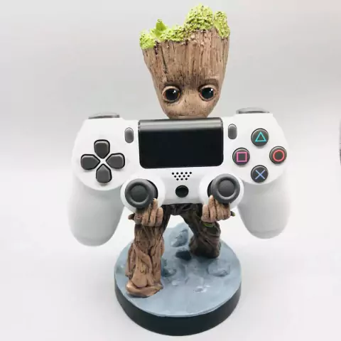 Suporte de Celular e Controle de Video Game | Baby Groot Guardiões da Galáxia