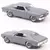 Miniatura Dom's Chevy Chevelle SS (Cinza) 1/24 | Jada Toys (Velozes e Furiosos) - Geek de Milhões
