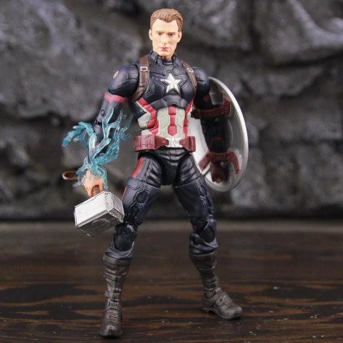Action Figure Capitão América (Mjolnir) | Vingadores: Ultimato