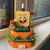 Blocos de Montar Kart Bob Esponja Sembo Block | Patrick, Sandy, Siriguejo, Lula Molusco, Plankton e Bob Esponja