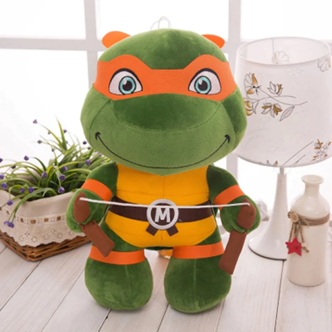 Pelúcia Leonardo, Raphael, Donatello e Michelangelo | As Tartarugas Ninja - Geek de Milhões