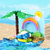 Blocos de Montar Pokémon Summer Beach Time | Keeppley (Pikachu, Snorlax e Psyduck) - Geek de Milhões