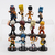 Conjunto 12 Miniaturas The King of Fighters | Iori Yagami, Kyo Kusanagi, Benimaru Nikaido, etc. - loja online